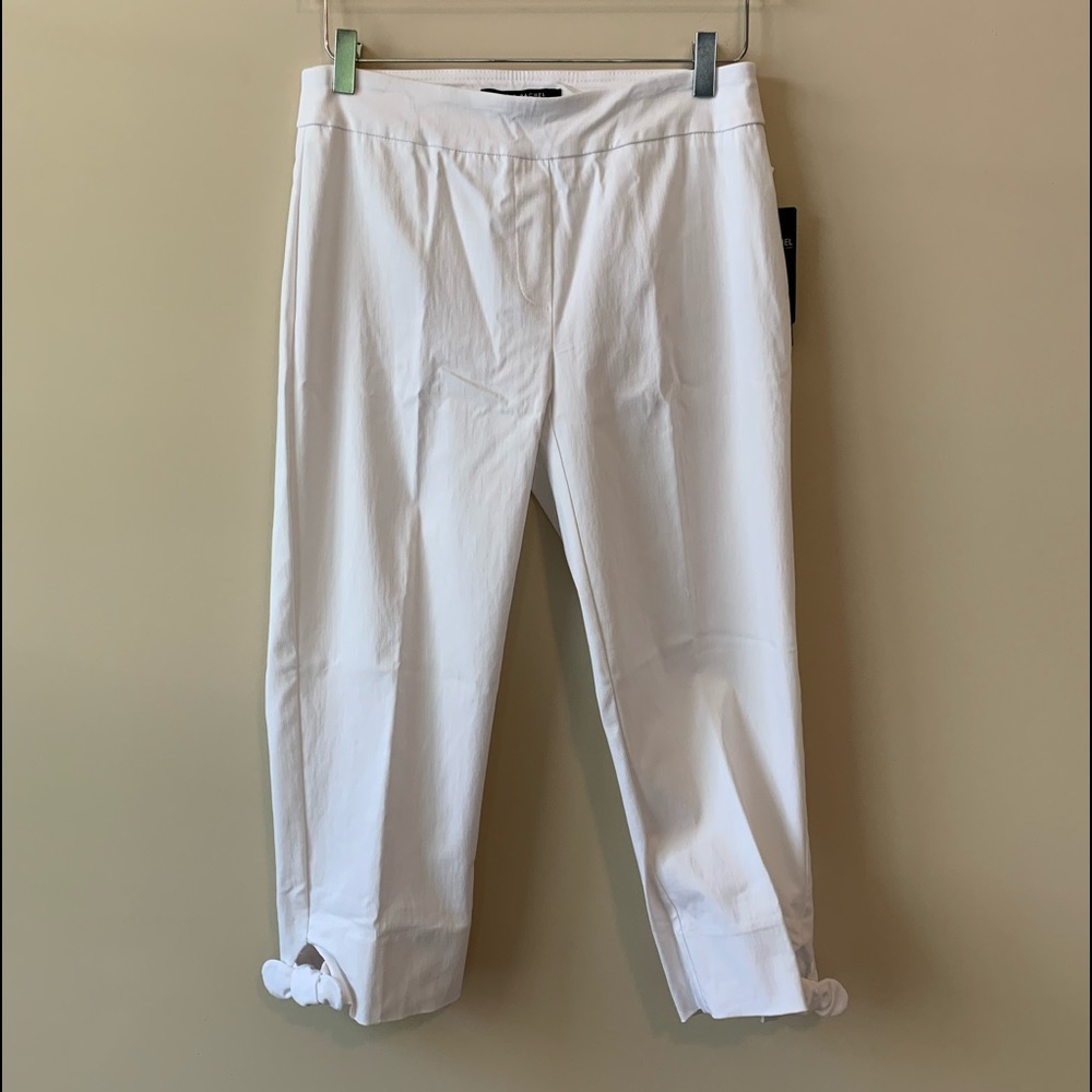 Zac & Rachel Ultimate Fit stretch bow capris 10